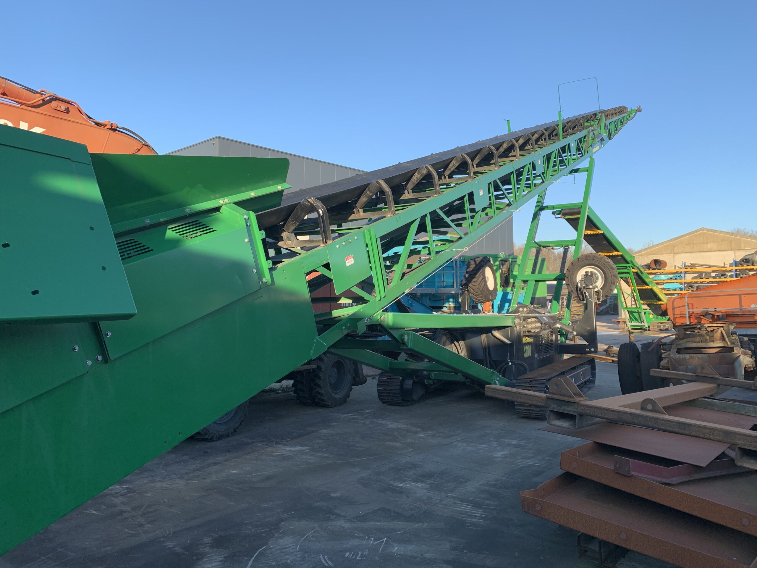 McCloskey ST100F transportband