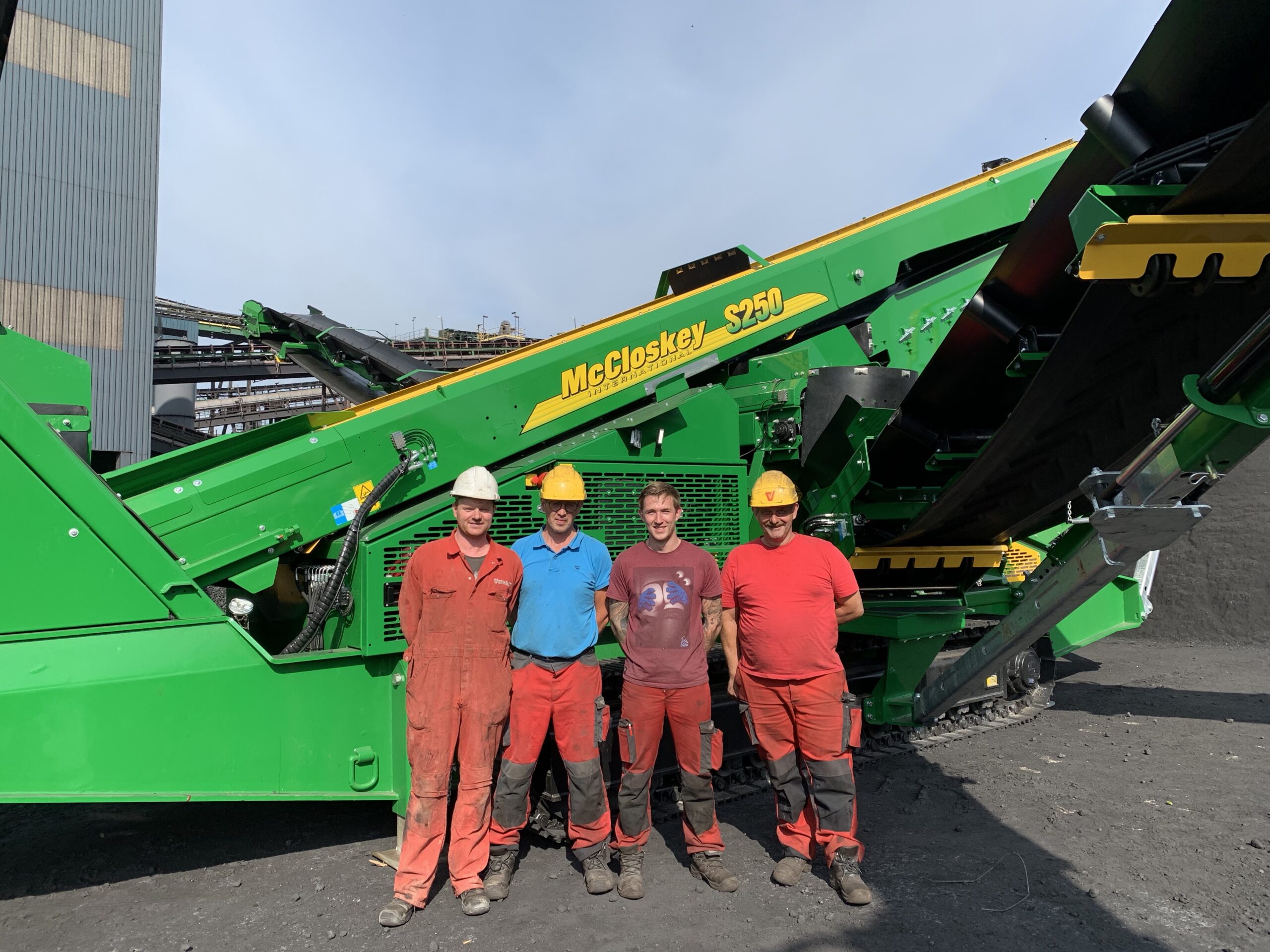 Europese primeur voor Verhelst Aannemingen. Naessens Hydraulics