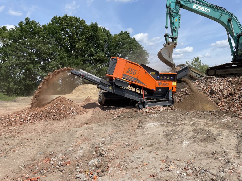 Arjes Impaktor 250 evo II met voorafzeving.