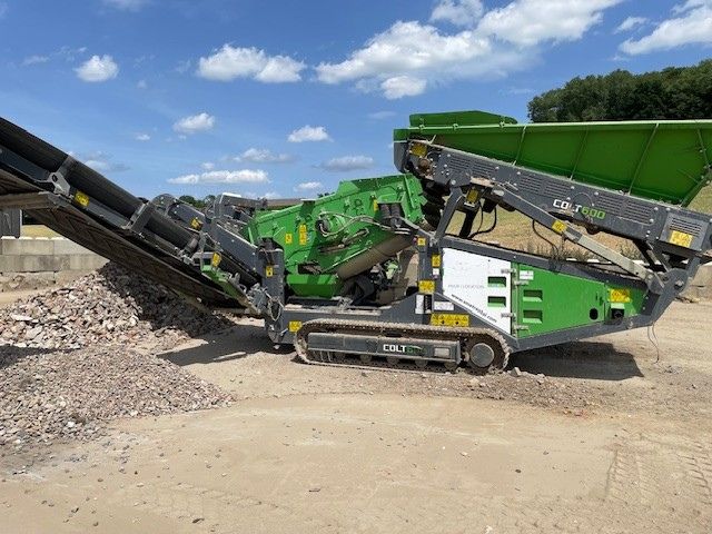 Terex COLT600 zeefmachine.