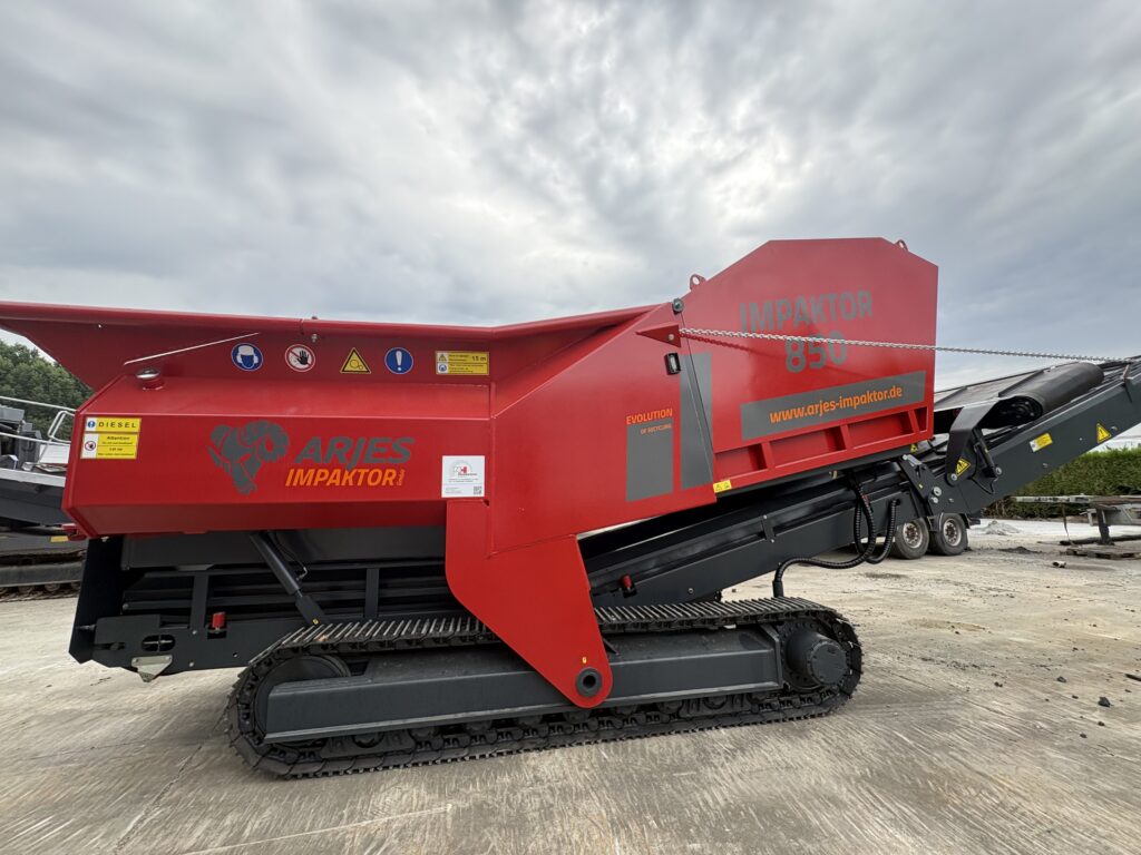 Arjes Impaktor 850 mobiele shredder
